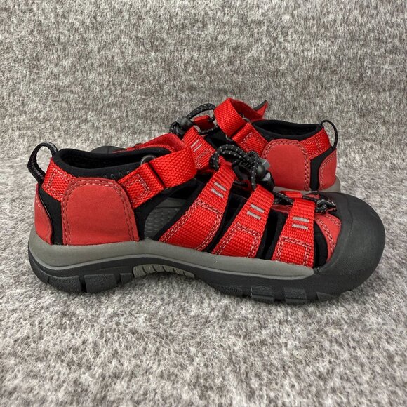 ✅Kids Size 13 Keen Newport H2 Sandals Waterproof Red Walking Hiking Comfort Shoe - Picture 11 of 12
